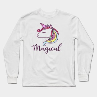 Magical Unicorn Long Sleeve T-Shirt